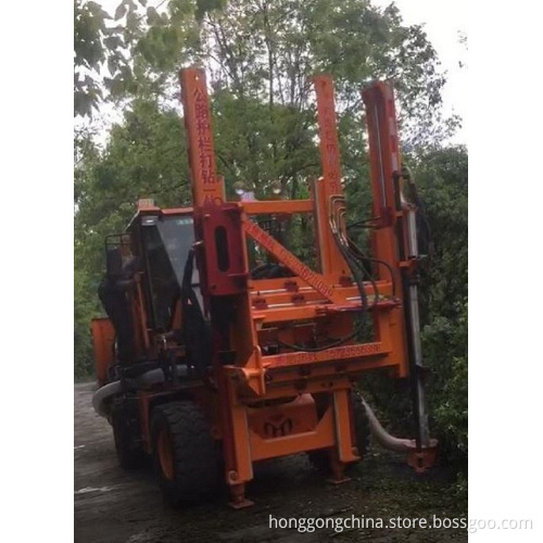 Wheel drilling All-in-one machine